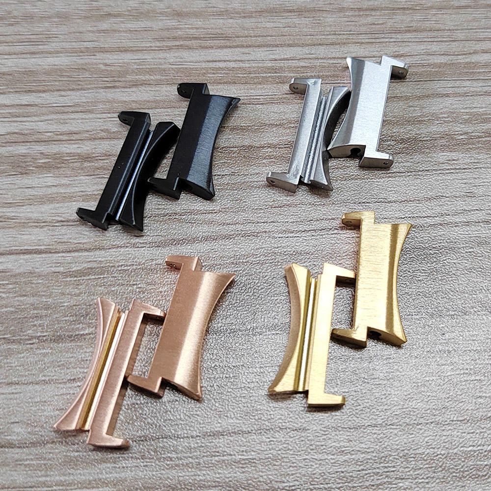  Metal Connector For Samsung Galaxy Watch 4 Classic 46mm 42mm Watch4 40mm 44mm Stainless Steel Watch Adapter Accessories